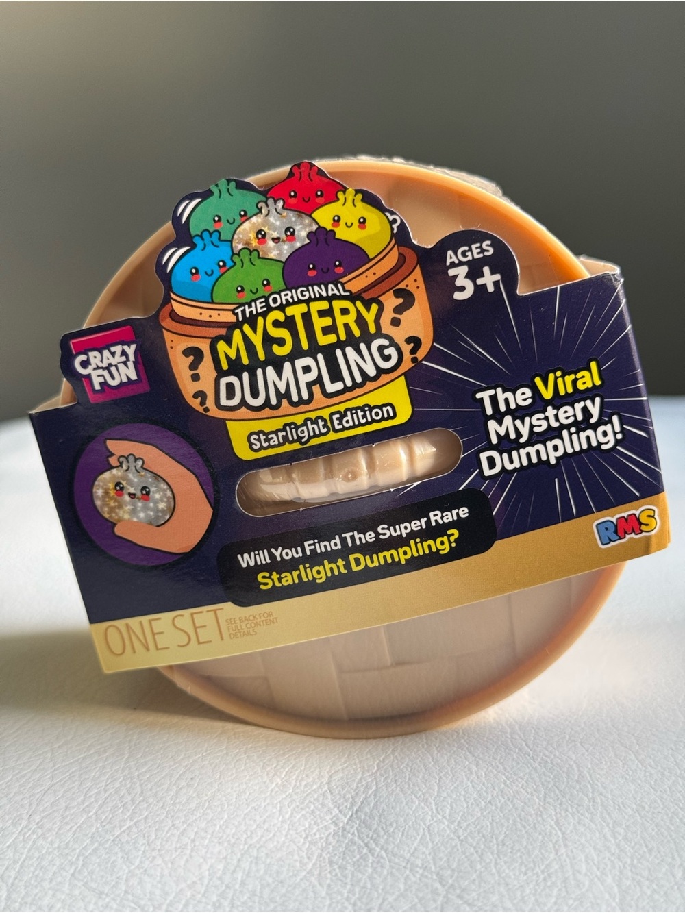 Crazy Fun Mystery Dumpling Squishy Bun Starlight Edition Authentic Original RMS